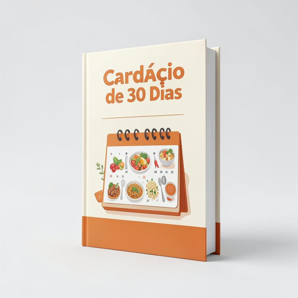 Capa do bônus: Cardápio de 30 Dias