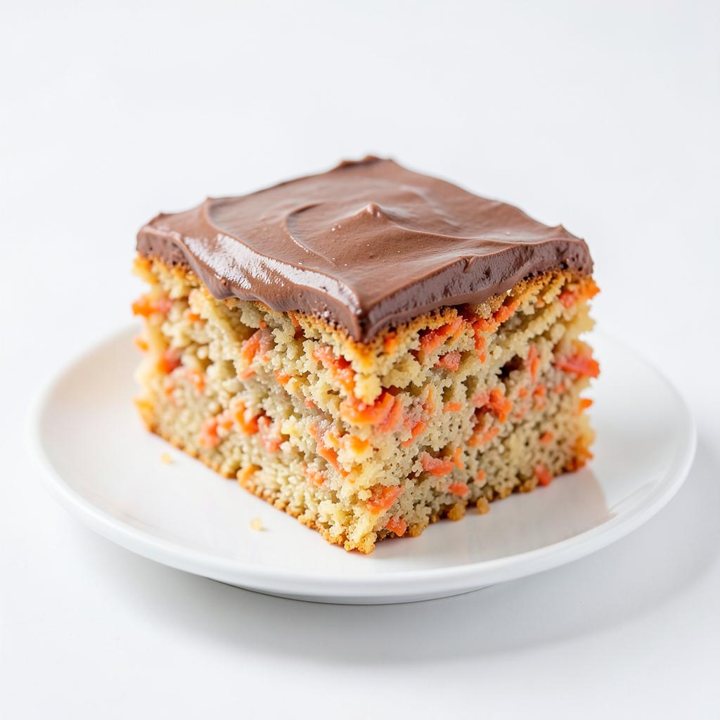Bolo de Cenoura com Cobertura Cremosa