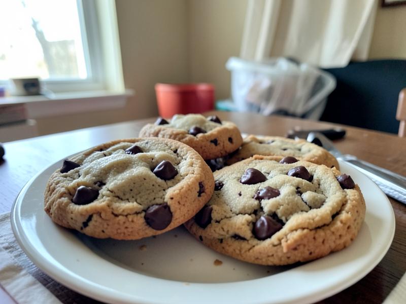 Cookies de chocolate caseiros